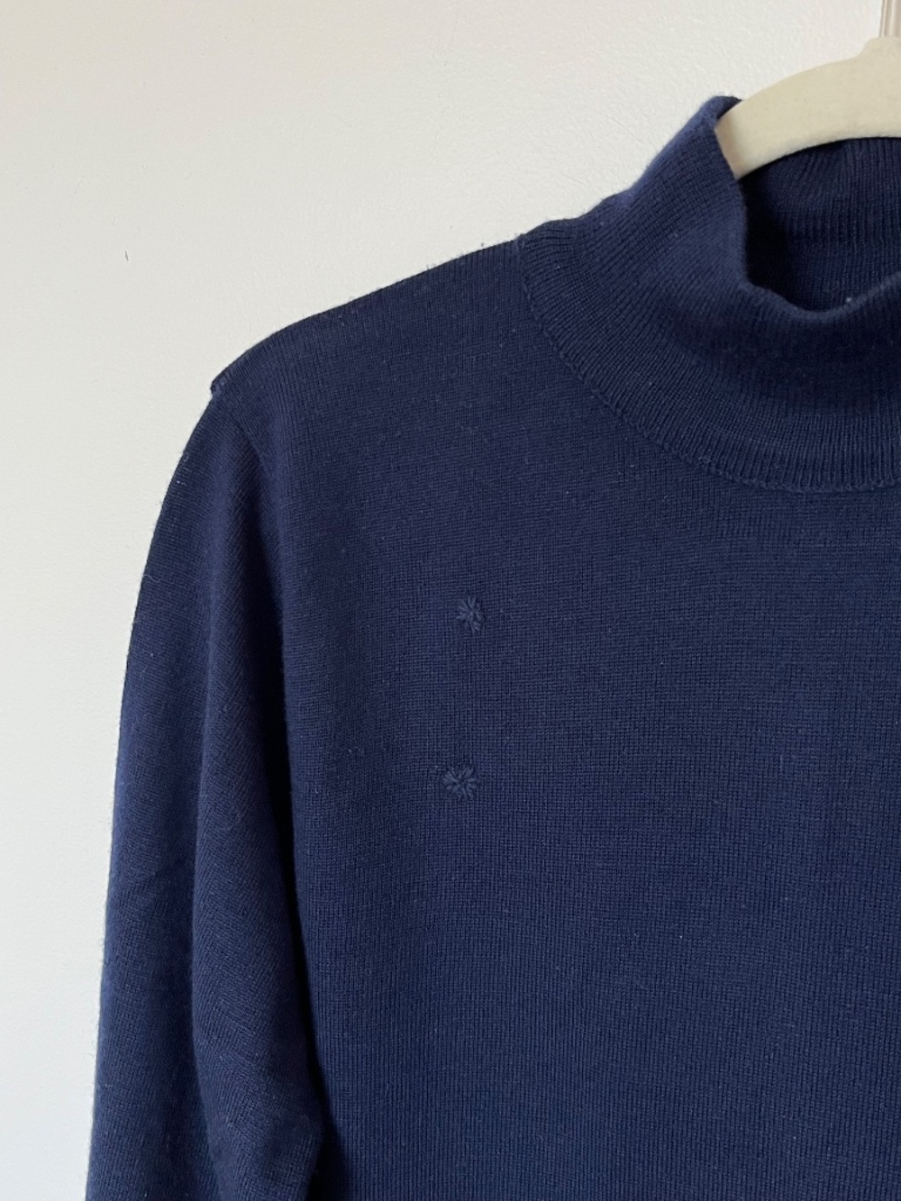 Pendleton vintage navy sweater 100% virgin wool